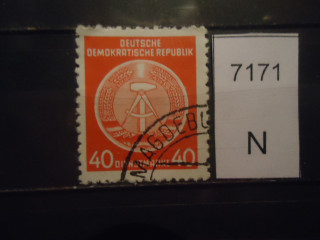 Фото марки Германия ГДР 1954г г