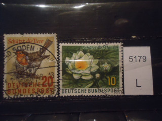 Фото марки Германия ФРГ 1957г серия