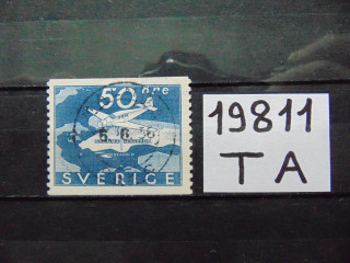 Фото марки Швеция марка 1936г