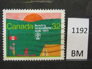 Фото марки Канада 1983г