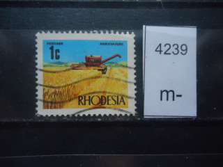 Фото марки Брит. Родезия 1970г