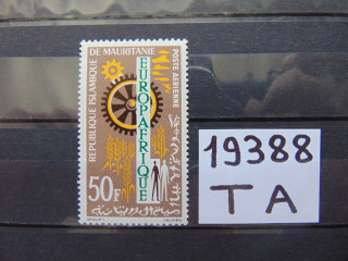 Фото марки Мавритания марка авиапочта 1964г **
