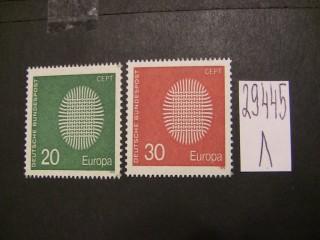 Фото марки Германия ФРГ 1970г серия **