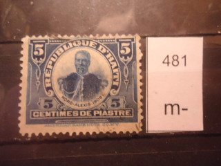 Фото марки Гаити 1906-11гг