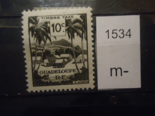 Фото марки Франц. Гваделупа 1947г *