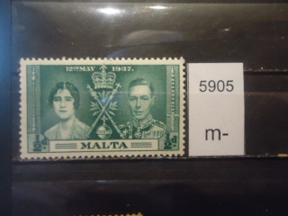 Фото марки Брит. Мальта 1937г *