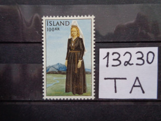 Фото марки Исландия марка 1965г *