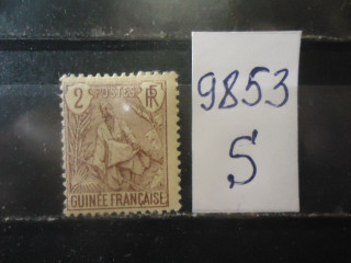 Фото марки Франц. Гвинея 1904г *