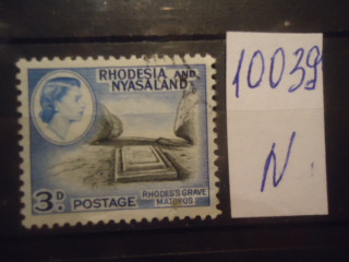 Фото марки Брит. Родезия и Ньяссаленд 1959-62гг