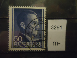 Фото марки Германская оккупация Польши 1942-44гг