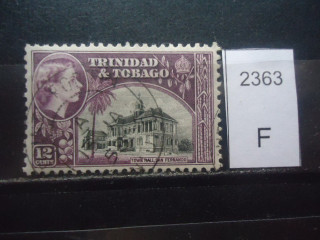 Фото марки Брит. Тринидад и Тобаго 1953г