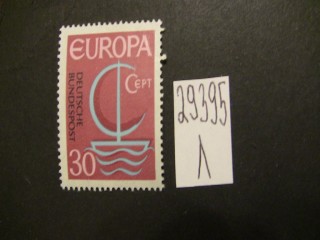 Фото марки Германия ФРГ 1966г *