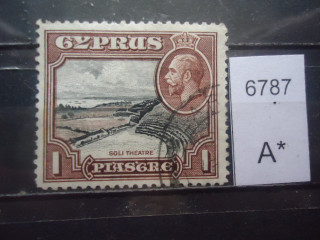 Фото марки Брит. Кипр 1934г