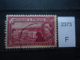 Фото марки Брит. Тринидад и Тобаго 1941г