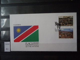 Фото марки Намибия конверт 1991г