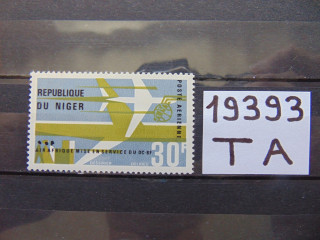 Фото марки Нигер марка авиапочта 1966г **