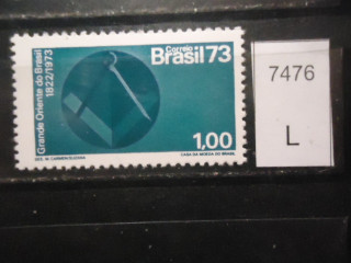 Фото марки Бразилия 1973г **