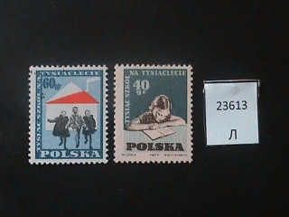 Фото марки Польша 1959г серия **
