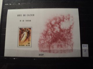 Фото марки Бельгия блок 1956г **