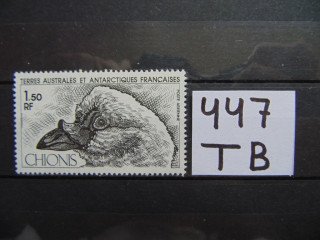 Фото марки Французская Антарктика марка 1981г **