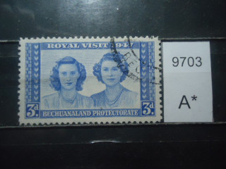 Фото марки Брит. Бечуандленд 1947г