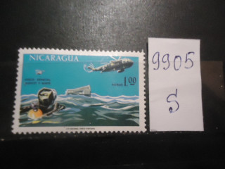 Фото марки Никарагуа 1968г **