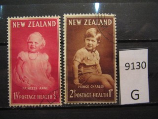 Фото марки Новая Зеландия 1952г серия