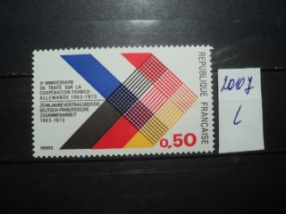 Фото марки Франция 1973г *