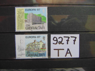 Фото марки Британский Гибралтар серия 1987г **