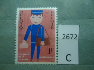 Фото марки Бельгия 1969г **