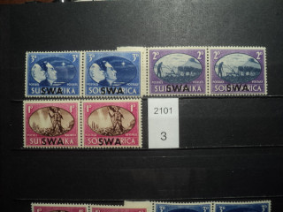 Фото марки Юго-Западная Африка 1946г пары **