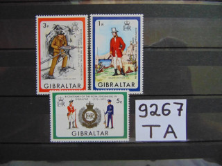 Фото марки Британский Гибралтар серия 1972г **