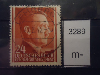 Фото марки Германская оккупация Польши 1941г