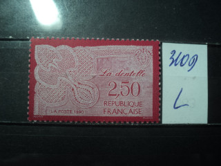 Фото марки Франция 1990г **