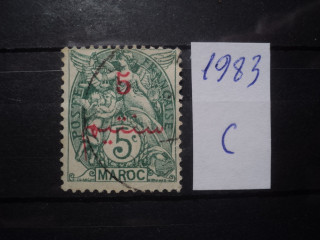 Фото марки Марокко 1901г