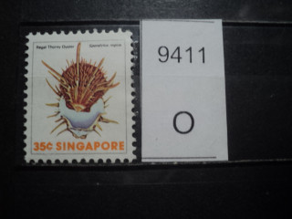Фото марки Сингапур 1977г *