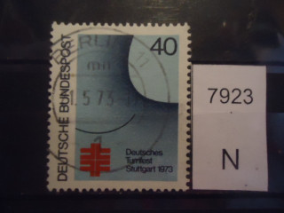 Фото марки Германия ФРГ 1973г