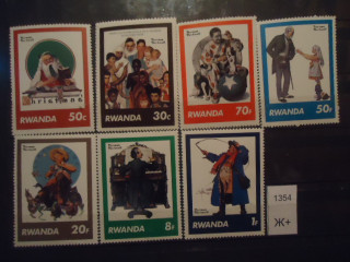 Фото марки Руанда 6,5 евро **