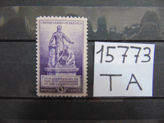 Фото марки США марка 1940г **
