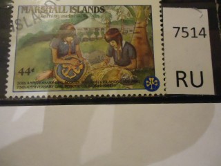 Фото марки Маршаловы острова