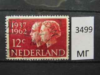 Фото марки Нидерланды 1962г