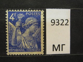 Фото марки Франция 1944г