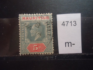 Фото марки Брит. Маврикий 1912г
