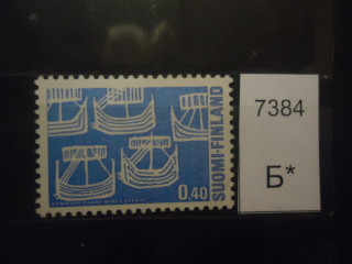 Фото марки Финляндия 1969г *