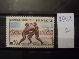 Фото марки Франц. Сенегал **