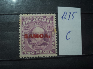 Фото марки Самоа 1913г *