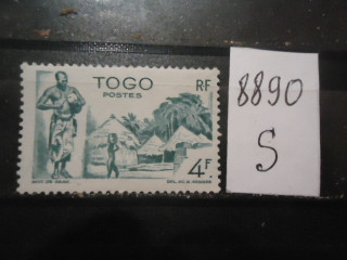 Фото марки Франц. Того 1947г **