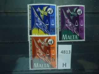 Фото марки Мальта 1970г серия **