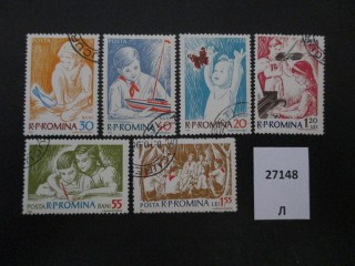 Фото марки Румыния 1962г серия