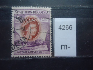 Фото марки Брит. Южная Родезия 1953г